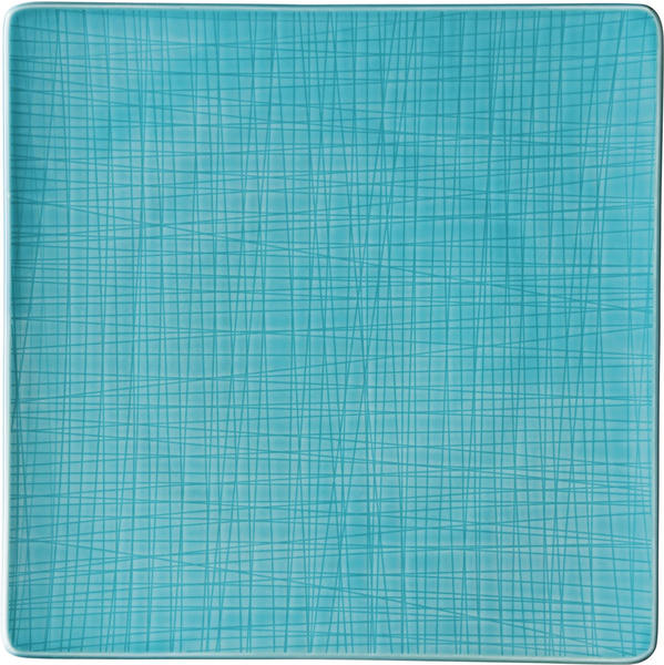 Rosenthal Mesh Teller 31 cm quadr. Aqua