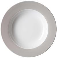 Ritzenhoff & Breker - Teller tief - 22 cm - Doppio - Grau (576863)