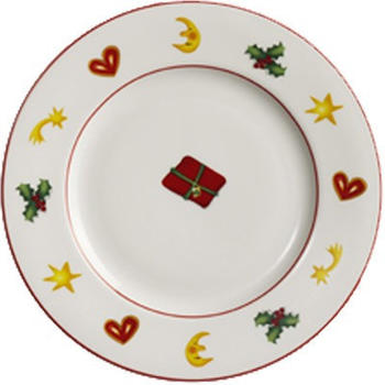 Dibbern Frühstücksteller 21 cm Seasons Greetings Geschenk