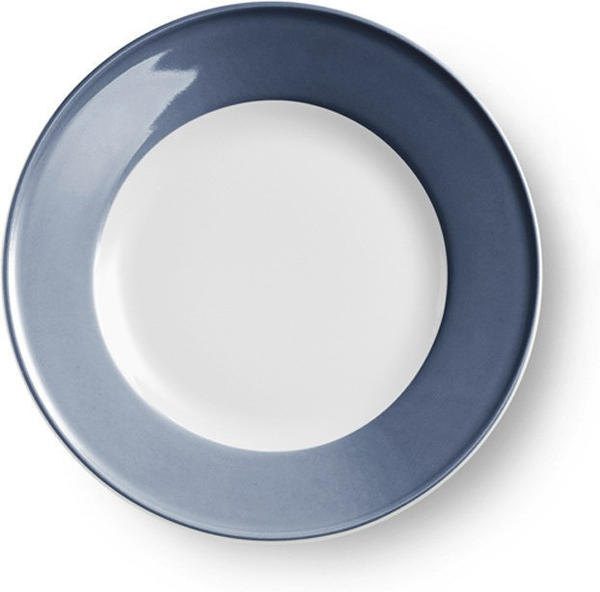 Dibbern Teller flach 21 cm FAHNE Solid Color Indigo