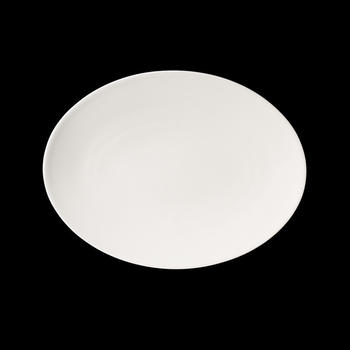 Dibbern Platte Oval / Fischteller 32 cm Pure bone China weiß