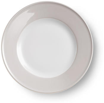 Dibbern Teller flach 28 cm Fahne Solid Color pearl