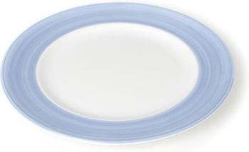 Gmundner Speiseteller gourmet 27 cm Variation blau