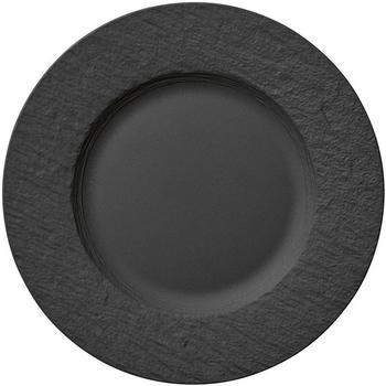 Villeroy & Boch Manufacture Rock Speiseteller (27 cm) schwarz