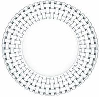 NACHTMANN Bossa Nova Teller &oslash;23cm 2er Set - transparent