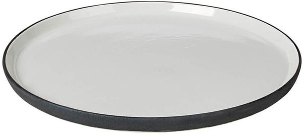 Broste Copenhagen Esrum Speiseteller schwarz/creme 27,5 cm