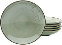 CreaTable Suppenteller "Essteller NATURE COLLECTION" Teller Set f&uuml;r 6 Personen, &Oslash;