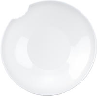 BHS FIFTYEIGHT 2 Kleine tiefe Teller mit Biss O 18cm wei&szlig; (T017601)