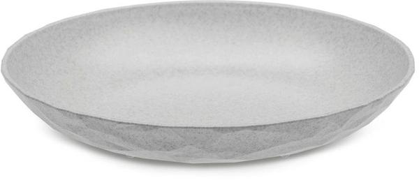 Koziol Club Teller tief (22 cm) organic grey