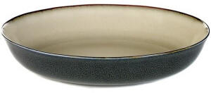 Serax Terres de Reves tiefer Teller nebelgrau / dunkelblau (21 cm)