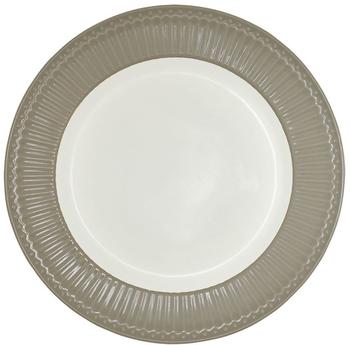 Greengate Alice Speiseteller warm grey (26,5 cm)