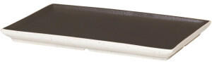 Broste Copenhagen Eli Teller (17,6 x 20 cm) Matte charcoal
