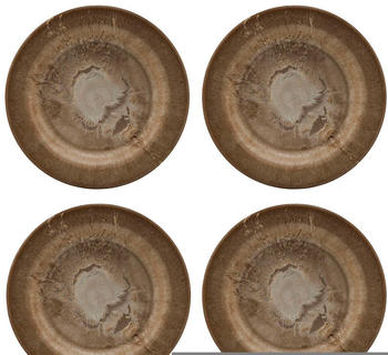 House Doctor Serveur kleiner Teller 18 cm 4er Pack Gold