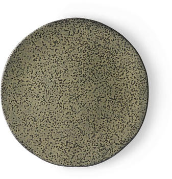 HKliving Gradient Ceramics Beilagenteller 2er-Set Green (22,5 cm)