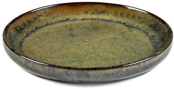 Serax Surface Olive Teller grau-blau (16 cm)