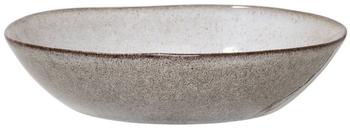 Bloomingville Sandrine tiefer Teller (22 cm) grau