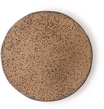 HKliving Gradient Ceramics Beilagenteller 2er-Set Taupe (22,5 cm)