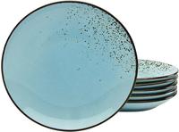CreaTable Dessertteller "Essteller NATURE COLLECTION" Teller Set f&uuml;r 6...