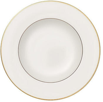Villeroy & Boch Anmut Gold tiefer Teller wei&szlig;