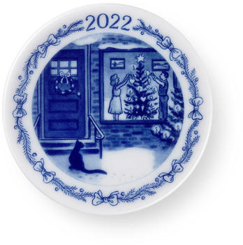 Royal Copenhagen Weihnachtsteller 2022 Weihnachtsplakette (20 cm)
