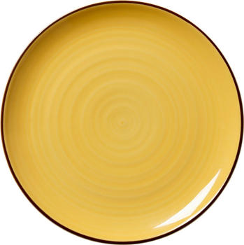 Kähler Colore Teller 27 cm safrangelb