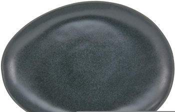 CreaTable Speiseteller Pietra (27 x 20 cm) schwarz