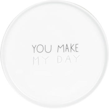 räder DINING Breakfast Teller klein "You Make My Day" (11 cm)