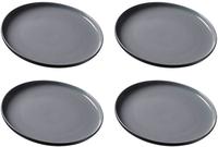 SPEISETELLER Jasper Schwarz &oslash; 26.0 cm 4er Set