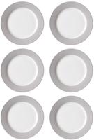 SPEISETELLER Doppio Grau &oslash; 27 cm 6er Set