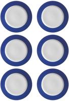 Ritzenhoff & Breker DOPPIO Speiseteller 27 cm 6er Set - Indigo Blau