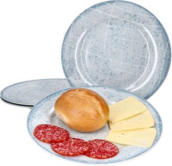 Ritzenhoff & Breker 4er Set Speiseteller Nordic Ellen 27cm und Breker