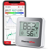 ThermoPro TP357-3, ThermoPro Funk-Thermo-/Hygrometer Wei&szlig; TP357-3 3St.