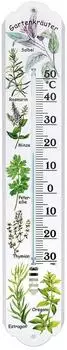 TFA Dostmann Analoges Innen-Außen-Thermometer Weiß, Grün (12.3040.21)