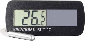 Voltcraft Solar-Einbauthermometer Thermometer + Hygrometer Schwarz (SLT-10)