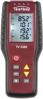 Testboy Vier-Kanal-Thermometer TV 5300 -200 bis +1372 &deg;C (62006000)