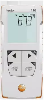 Testo 110 Bluetooth Lebensmittelthermometer mit austauschbaren Sonden (0563 0111)