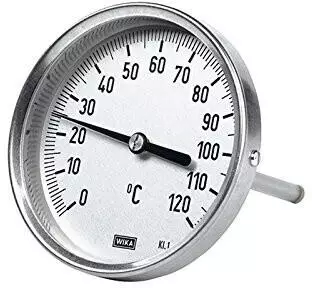 Riegler Bimetallthermometer Ø100mm 0°C-250°C L1=100/L2=80 (5250)