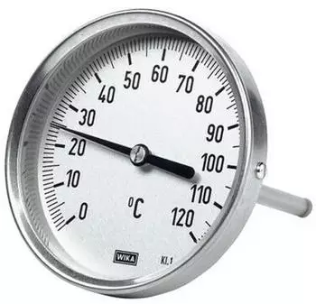 Riegler Bimetallthermometer L1=100/L2=80, &Oslash;63, -30&deg;C bis 50&deg;C (5226)