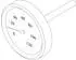 Buderus Thermometer D63mm 0-120°C (8738203232)