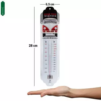 Nostalgic Art Retro Metall-Thermometer Innen Analog "VW Good in Shape" (80314)