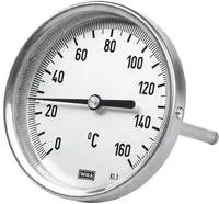 RIEGLER 102779-5210 Bimetallthermometer, G 1/2 hinten, L=100, &Oslash; 100, 0 &deg;C bis...