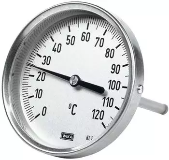 Riegler Bimetallthermometer Ø63mm -30°C bis 50°C L1=63/L2=43 (5221)