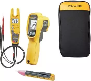 Fluke T6-600 Multimeter-Set mit Infrarot-Thermometer 62MAX+, CAT III 600V (T6-600/62MAX+/1ACE)