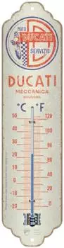 Nostalgic Art Thermometer "Ducati - Moto Servizio Meccanica" Wanddeko (80370)