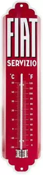 Nostalgic Art Fiat Servizio Metall-Thermometer Innen/Außen Analog (80337)