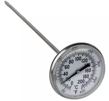 KS Tools Thermometer 0-200&deg;C/0-400&deg;F, 210mm (150.1963)