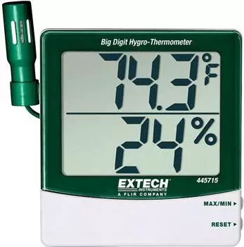 Extech Raumthermometer -10&ndash;60&deg;C mit Luftfeuchtemessung (445715)