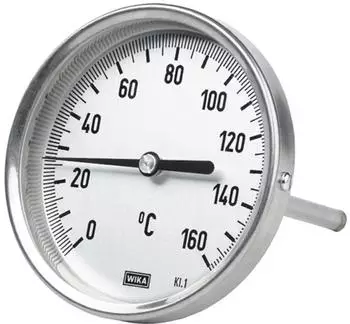 Riegler Bimetallthermometer G 1/2 hinten, L=63mm, &Oslash; 100, 0&ndash;120 &deg;C (5202)