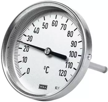 Riegler Bimetallthermometer Ø100mm 0°C-160°C L1=63/L2=43 (5243)