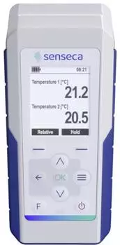 Senseca PRO 135 Thermometer Zweikanal-Datenlogger -220 bis +1768&deg;C (486118)